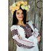 Embroidered blouse "Luxury Handmade"
